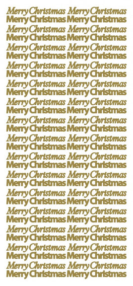 Peel-Off Stickers - Merry Christmas 3884