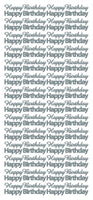 
              Peel-Off Stickers - Happy Birthday 3889
            