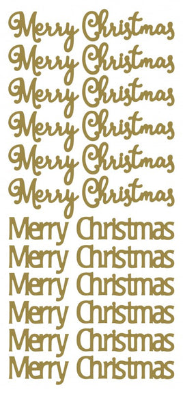 Peel-Off Stickers - Merry Christmas 4183