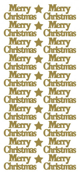 Peel-Off Stickers - Merry Christmas 4843