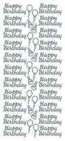 
              Peel-Off Stickers - Happy Birthday  (No 484500 & 484501)
            