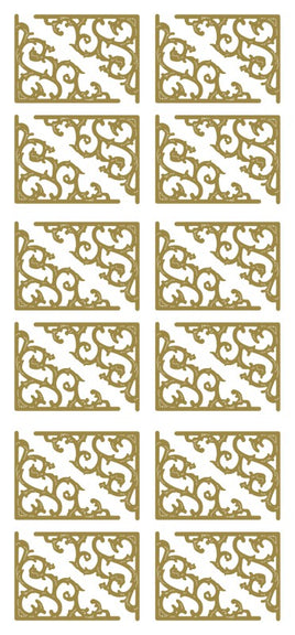 Peel-Off Stickers - Classic Corners 4994