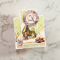 Paper Rose - Campfire Tales 6 x 8" Embossed Die Cuts 36754