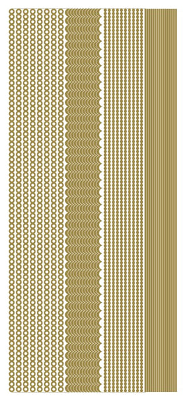 Peel-Off Stickers - Thin lines 5101