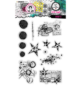 Art by Marlene -  Clear Stamps - "Stamp it"  - Signature Collection nr.504