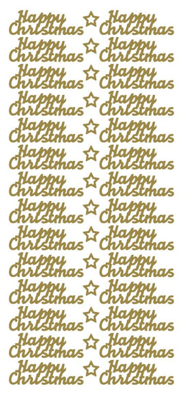 Peel-Off Stickers - Happy Christmas 5200