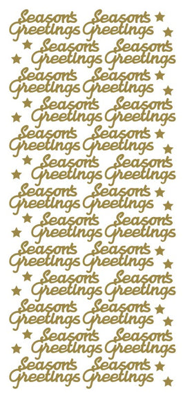 Peel-Off Stickers - Seasons Greetings 5212