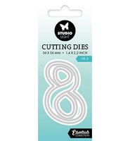 
              Studio Light • Essentials Cutting Dies Number 8
            