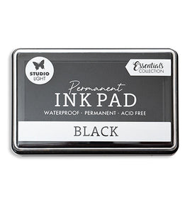 Studio Light - Ink Pad  - Permanent Black ink