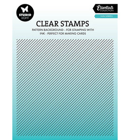 Studio Light - Clear stamp - Thin stripes - Essentials
