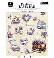 
              Studio Light  - Essentials - A4 Die-Cut Paper Pad Lavender Season
            