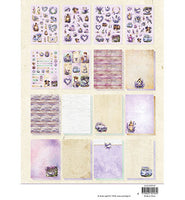 
              Studio Light  - Essentials - A4 Die-Cut Paper Pad Lavender Season
            
