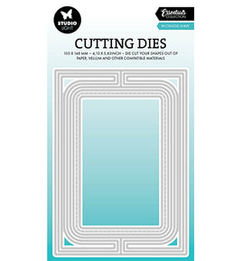 Studio Light  - Cutting die - Essentials - Rectangle card shape Essentials nr.823