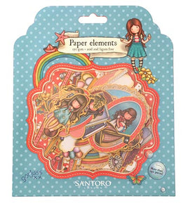 Studio Light - Gorjuss Paper Elements Cut out embellishments