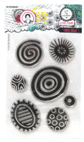 
              ABM Clear Stamp  - Studio Light - Circle Salad - Signature collection
            