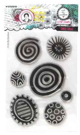 ABM Clear Stamp  - Studio Light - Circle Salad - Signature collection