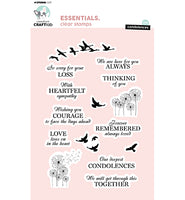 
              Creative Craftlab • Essentials - Clear Stamp - Condolences
            