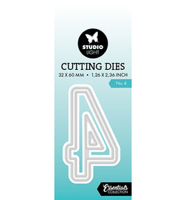 Studio Light  - Cutting die - Essentials - Number 4