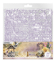 
              Studio Light • JMA Acetate Sheets White & dark purple Growing & Blooming nr.14
            