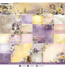 Studio Light • JMA - Designer Paper Pad Background paper Growing & Blooming nr.320