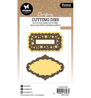 
              Studio Light - A6 dies - Fanciful labels Essentials nr.1018
            
