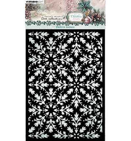 Studio Light - Jenine's Mindful Art - Christmas Blush Collection - Mask, Festive damask