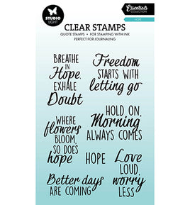 Studio Light  - Essentials - Clear Stamp Quotes -  Hope