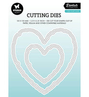 
              Studio Light - Essentials - Cutting Die - Torn Edge Cardshape-Heart
            