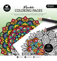 
              Studio Light Coloring Pages 8x8 Inch Mandala (SL-ES-CP460)
            