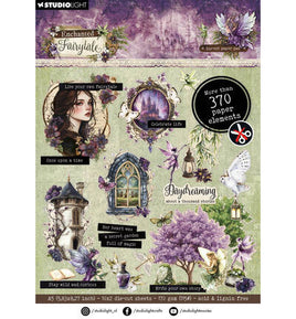 Studio Light - Enchanted Fairytale - Paper Pad - Die-cut elements