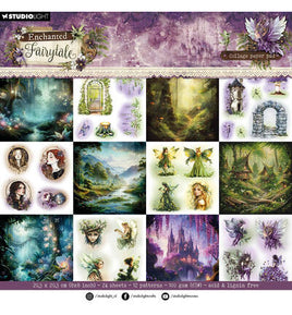 Studio Light - Enchanted Fairytale - Collage paper pad