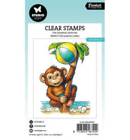 
              Studio Light - Clear Stamps -  Catching Up, Monkey Essentials
            