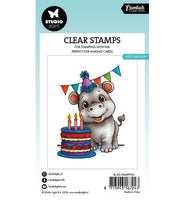 
              Studio Light - Clear Stamps - Hippo Birthday Essentials
            