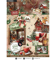 Studio Light - Cottage Christmas A5 Die-Cut Paper Pad – Paper Elements no. 485
