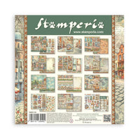 
              STAMPERIA - Art of Travelling - Scrapbooking Pad 203X203MM (8"X8")
            