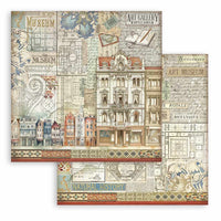 
              STAMPERIA - Art of Travelling - Scrapbooking Pad 203X203MM (8"X8")
            