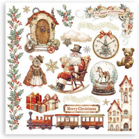 STAMPERIA - Gear Up for Christmas - Rub On Kit - DFLRBX03