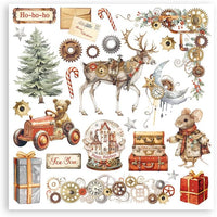 STAMPERIA - Gear Up for Christmas - Rub On Kit - DFLRBX03