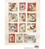 
              Studio Light • Essentials Card Making Pad - Vintage Christmas - die-cut sheets.
            