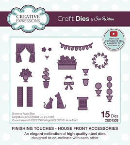 Creative Expressions - Sue Wilson Dies -Wilson-Finishing Touches House Accessories -CED1539