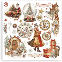STAMPERIA - Gear Up for Christmas - Rub On Kit - DFLRBX03