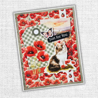 
              Paper Rose - Poppy Garden Basics Embossed Die Cuts 34677
            