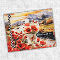 
              Paper Rose - Poppy Garden Basics 6"x 6" Paper Collection
            