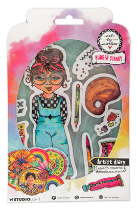 ABM - Art by Marlene Rubber Stamp - Artist diary