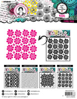 
              ABM Mask Flower Power Signature Collection 203.2x203.2x1mm 1 PC nr.210
            
