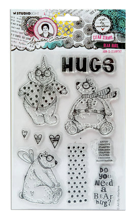 ABM - Clear Stamp Bear Hugs Signature Collection 10 PC