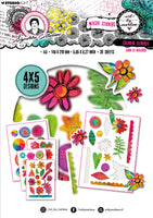 
              ABM - Washi Sticker Sheets Colorful Elements Signature Collection
            