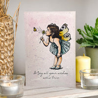 
              Andy Skinner Design - Pre Cut Rubber Stamp Set - Make a Wish
            