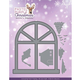 Berries Beauties - Cutting Dies - Pastel Purple Christmas - Pastel Window
