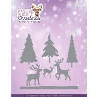 
              Berries Beauties - Cutting Dies - Pastel Purple Christmas - Pastel Deer
            